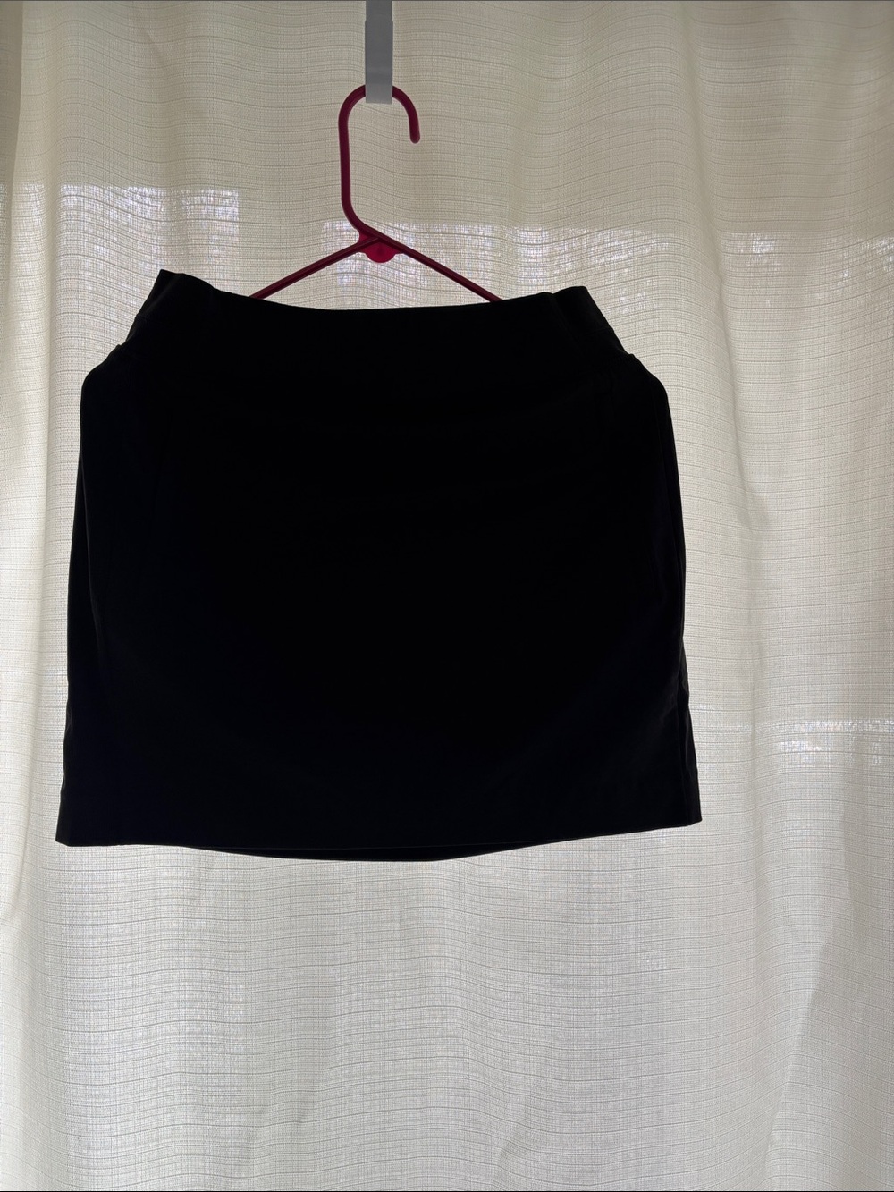 Athleta Black Stretch Mini Skort